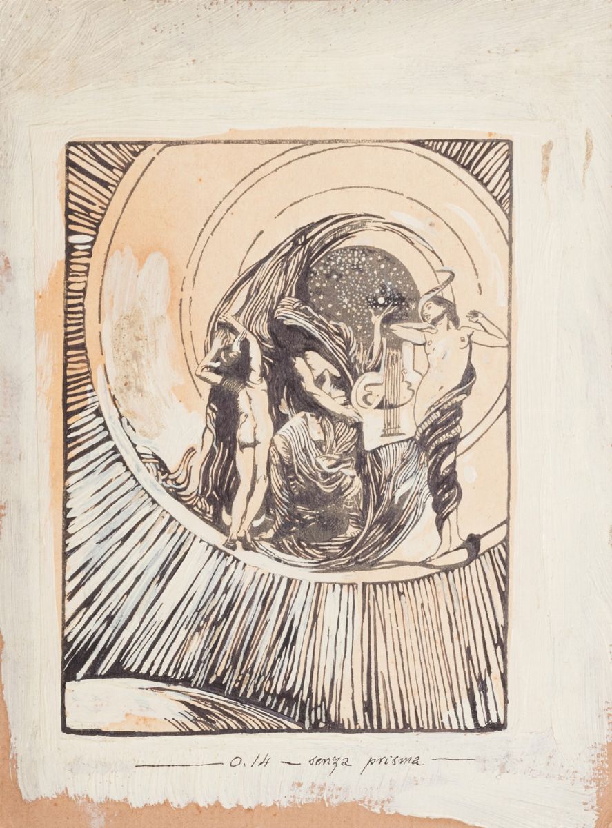 Disegni - Sartorio, Aristide Giulio - Bozzetti per Christus