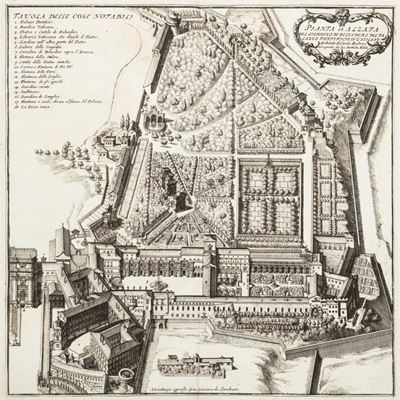 Li Giardini di Roma Disegnate da Giovanni Battista Falda. Nuovamente Dati alle Stampe con Diretti...