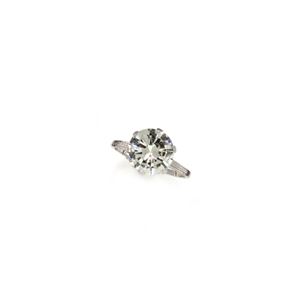 ANELLO IN ORO BIANCO E DIAMANTE CT 4,15