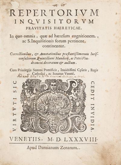 Repertorium Inquisitorum Pravitatis Hereticae