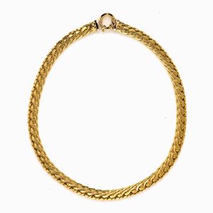 COLLANA IN ORO
catena a maglia piatta in