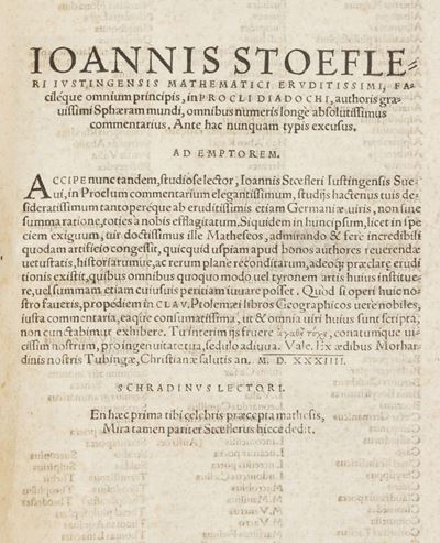 Astronomicom Lib. VIII per Nicolaum Prucknerum