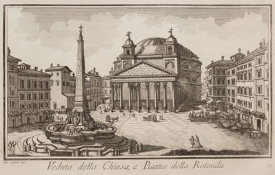 Nuova Raccolta delle Megliori Vedute Antiche e Moderne di Roma Disegnate ed Incise... L'anno 1775