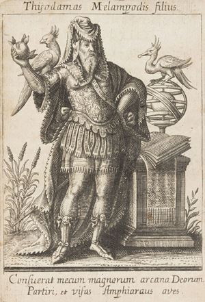 Prima edizione.  Historia deorum fatidicorum, vatum, sibyllarum, phoebadum, apud priscos illustrium