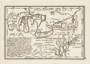 Prima edizione, seconda tiratura, di questo celebre atlante in miniatura del Gibson che venne ristampato per  oltre ciquant'anni. La prima tiratura presentava un errore nel testo della carta dell'Africa la cui correzione era stata indicata nell'indice. Nella seconda tiratura l'errore era stato corretto.  
Moreland & Bannister p 171; Phillips 621. Atlas Minimus: or, a New Set of Pocket Maps, Of various Empires, Kingdoms and States,of the known world [...] ... revis'd, corrected and improv'd by Eman: Bowen
