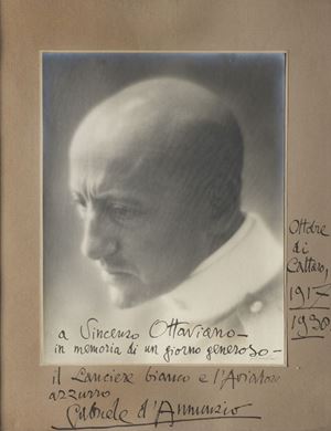 Gabriele D'Annunzio - Fotografia