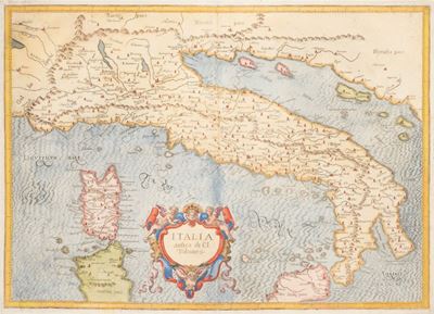 Italia di Gio. Ant. Magini Data in Luce da Fabio Suo Figliuolo al Serenissimo Ferdinando Gonzaga ...