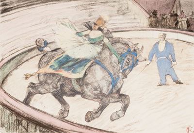 Au Cirque. DIX-sept Dessins.