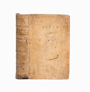 Si tratta della seconda parte del "Corpus iuris ciuilis in IIII partes distinctum". Codicis Dn. Iustiniani sacratiss. principis pp. aug. repetitae praelectionis libri XII