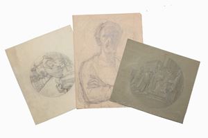 Scultore, Incisore e Medaglista nato ad Alessandria nel 1867 e morto a Roma nel 1935. Formatosi all'Accademia dell'Arte di Nizza, insegnò incisione alla scuola dell'Arte della Medaglia in Roma. Fu incisore capo della Zecca Italiana dal 1913 alla morte. Fu anche Accademico di S. Luca e membro della Commissione Permanente Tecnico Artistico Monetaria.
Tra le produzioni più significative della Zecca dello Stato vanno annoverate le medaglie in bronzo della Roma antica disegnate e modellate proprio da Attilio Motti. I rilievi del modellato sono straordinariamente curati fin nei minimi particolari e rappresentano i luoghi più suggestivi della Roma imperiale: il Mausoleo di Adriano (Castel S. Angelo), i Fori Imperiali, l'interno e l'esterno del Pantheon. Bozzetti e disegni