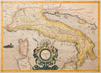 Italia - Eur: Vi Tab: (europae Tabula Sexta)