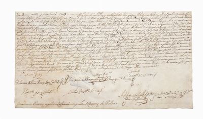 Pergamene del sec.XVIII-XIX