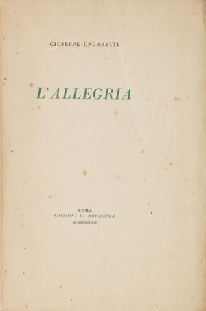 L'Allegria