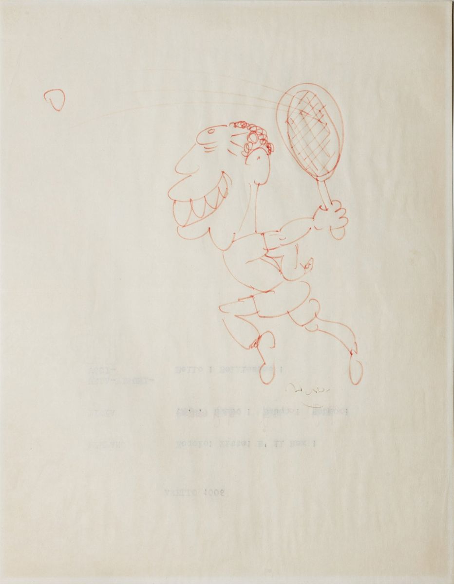 Fellini, Federico - Caricature
