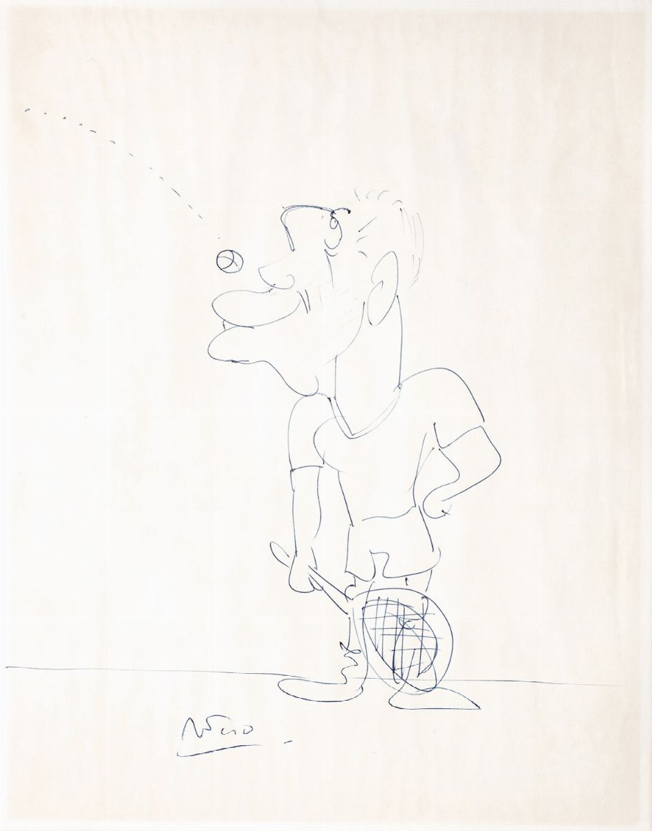 Fellini, Federico - Caricature