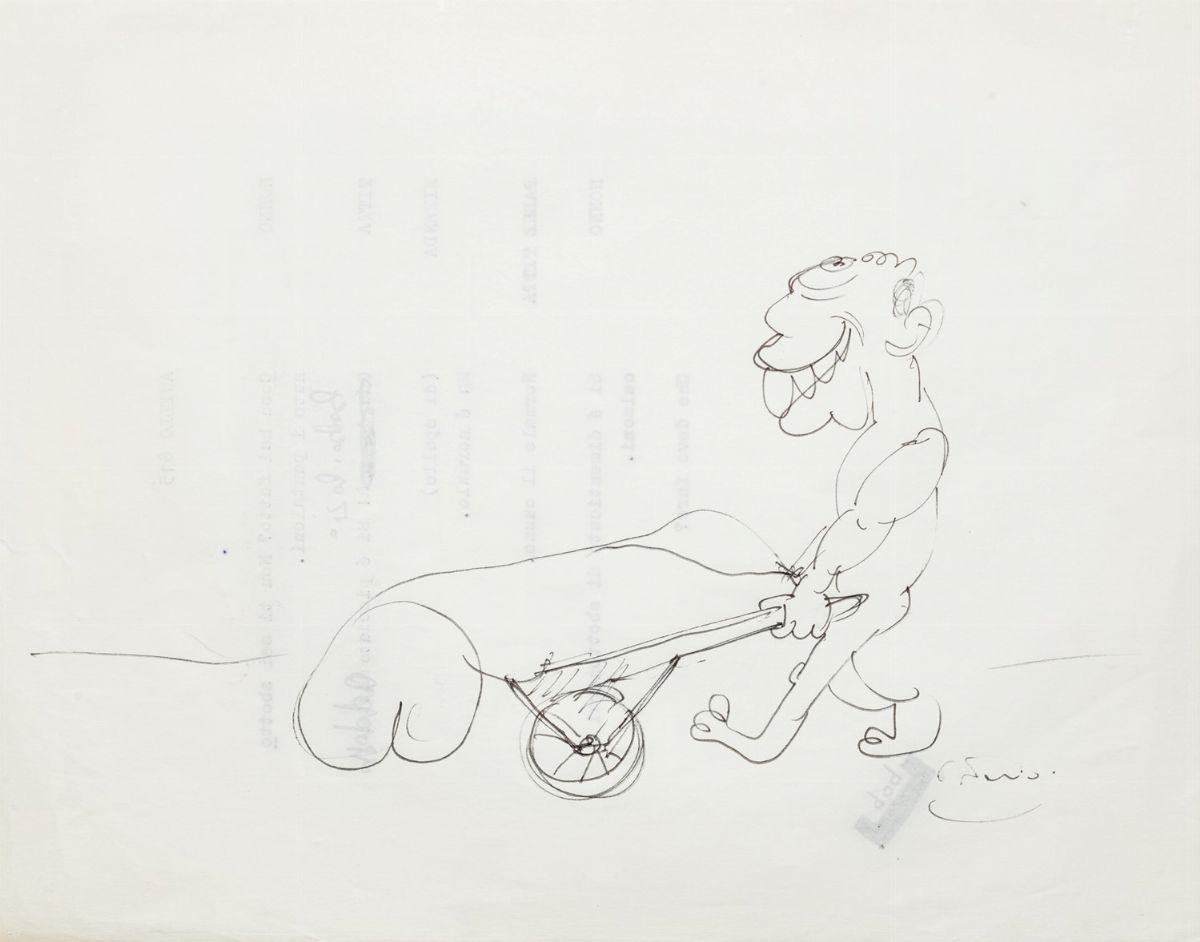 Fellini, Federico - Caricature