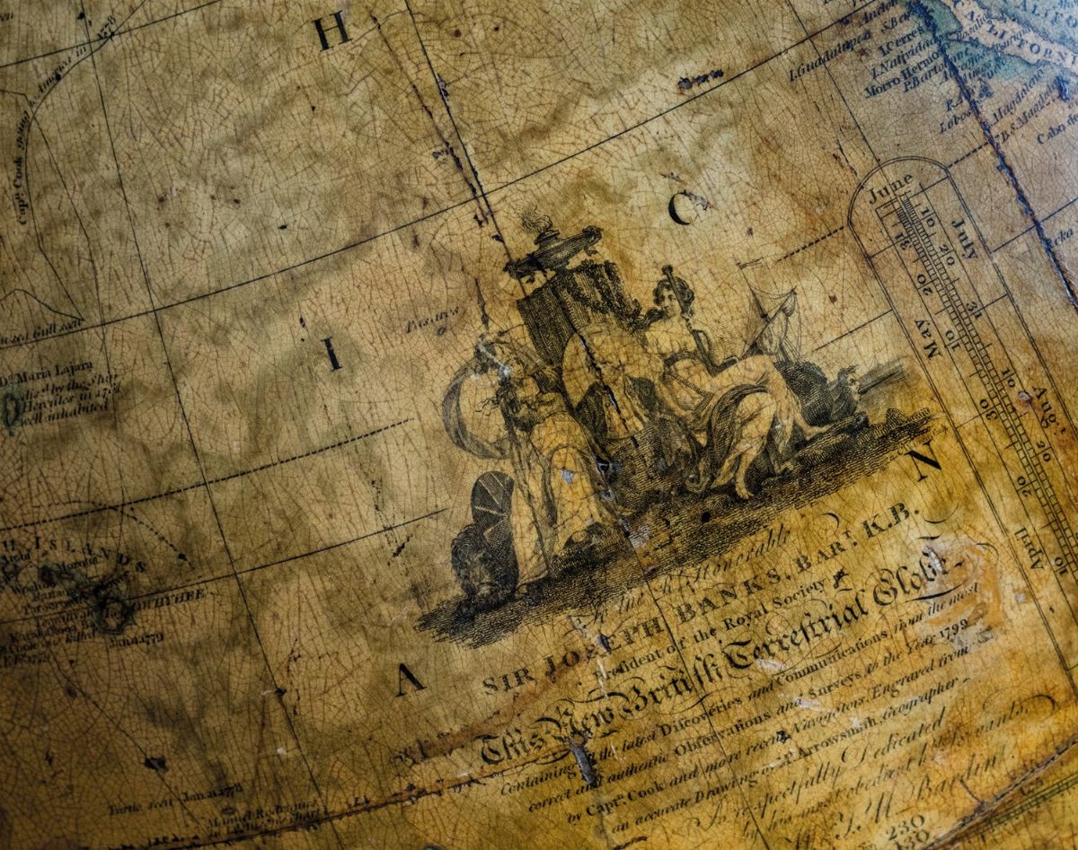 Cartografia - Bardin, William e Thomas Marriott - Arrowsmith, Aaron - New British Terrestrial Glo...