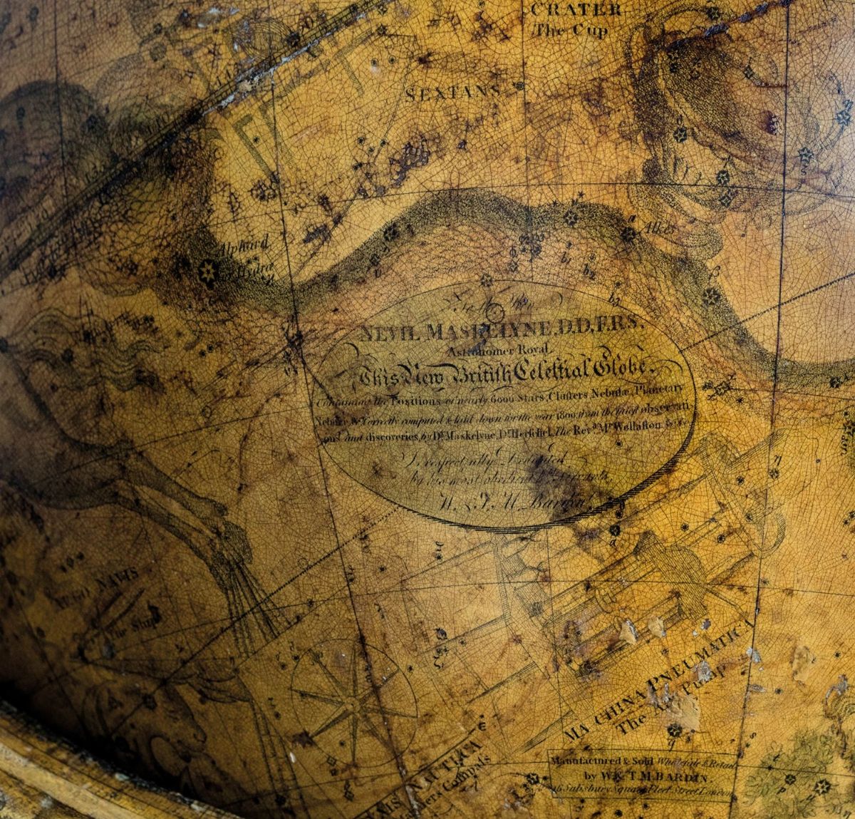 Cartografia - Bardin, William e Thomas Marriott - Arrowsmith, Aaron - New British Terrestrial Glo...