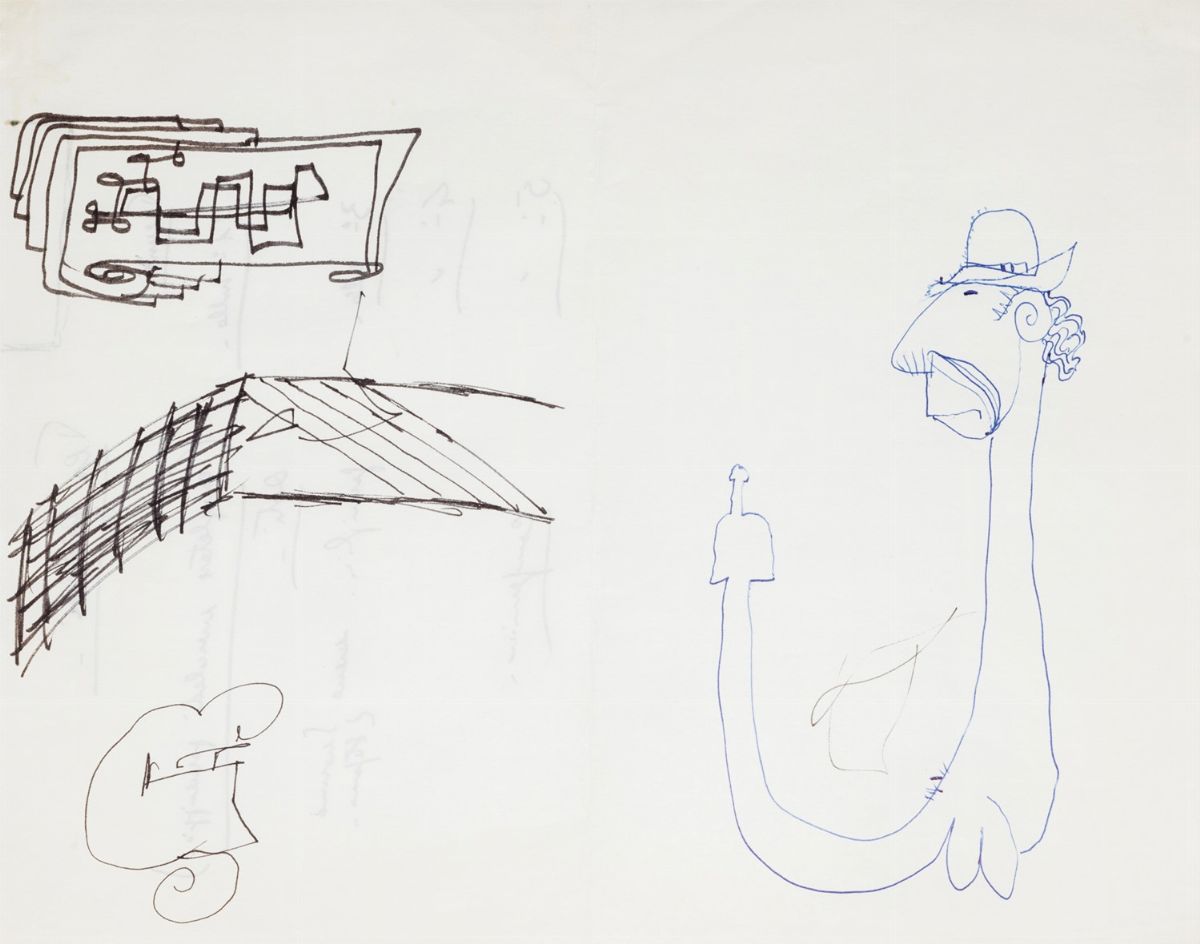 Fellini, Federico - Caricature e Disegni