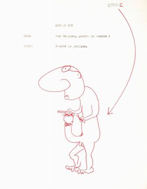 Fellini, Federico - Caricature