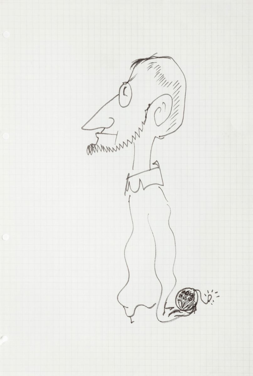 Fellini, Federico - Caricature