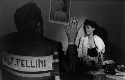 Federico Fellini 'La dolce Vita', 1959 - Stampa alla gelatina ai sali d'argento