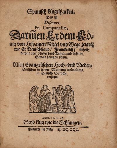 Spanisch Angelhacken: Das Ist, Discours. Fr. Campanellae Darinen Er Dem Konig Von Hispanien Mitte...