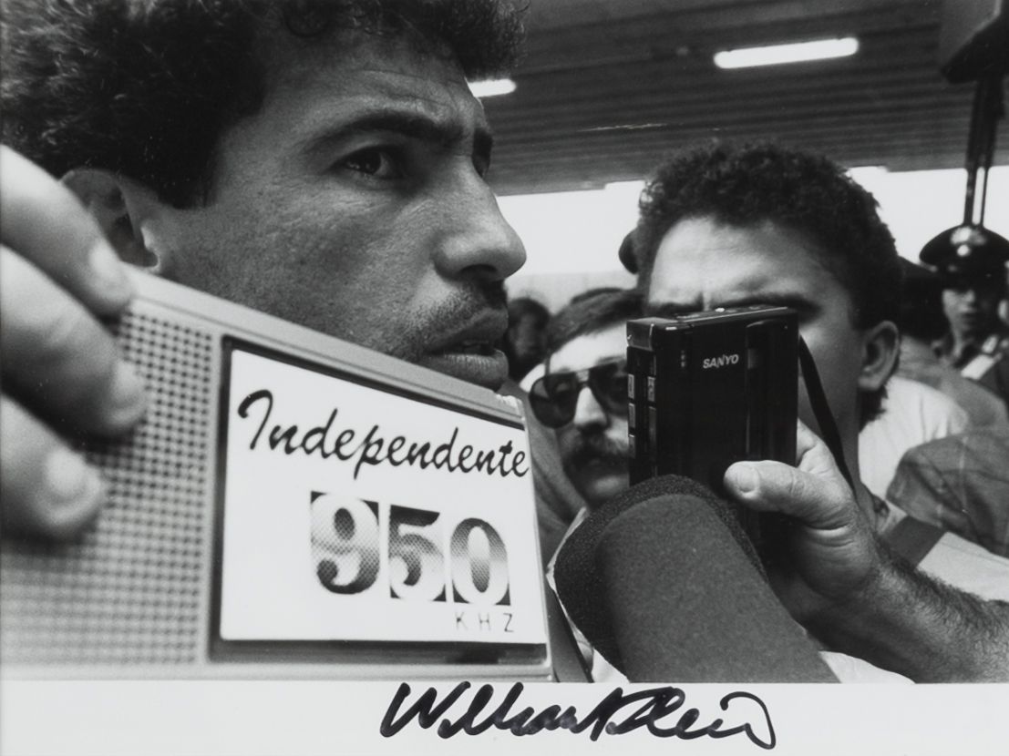 William Klein - Torino 90, 3 stampe ai sali d'argento