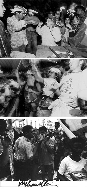 William Klein - Torino 90 - 3 stampe ai sali d'argento