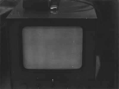 Televisore, 1967 - Stampa vintage alla gelatina ai sali d'argento