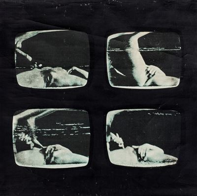 Programma d'amore, serigrafia su tela (primi anni '70)