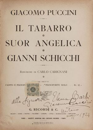 Il Tabarro - Suor Angelica - Gianni Schicchi