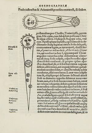 Cosmographia ... in tres dialogos distincta: in quibus de forma, situ, numeroque tam coelorum quam elementorum aliisque rebus ad astronomica rudimenta spectantibus satis differitur.