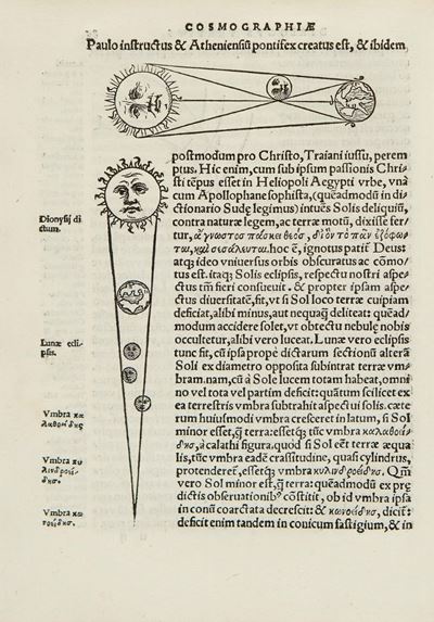 Cosmographia ... in Tres Dialogos Distincta: in Quibus De Forma, Situ, Numeroque Tam Coelorum Qua...
