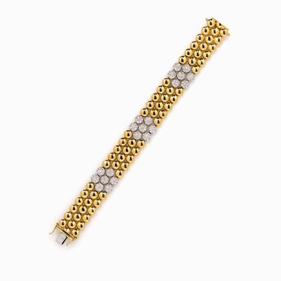 Bracciale in Oro e Diamanti, Leva per Ne