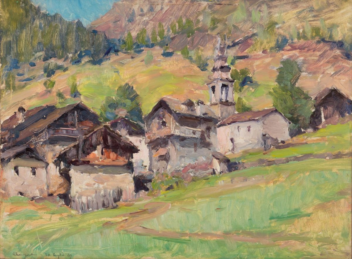 Angelo Rossi - Coppia di Dipinti