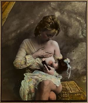 Saudek Jan - 242/II model print
1989
Stampa in bianco