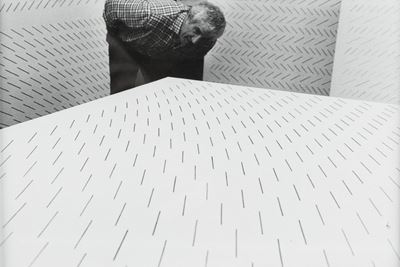 Fotografia in bianconero di Mario Nigro
