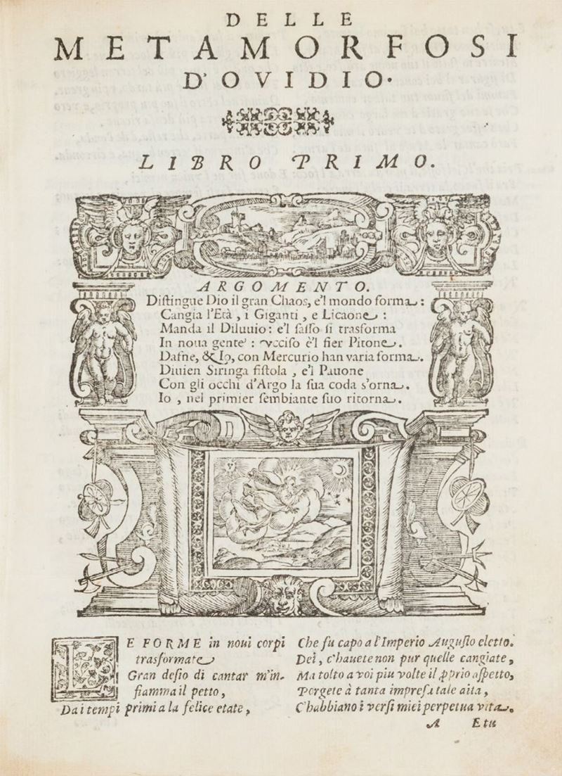 Autori latini - Ovidio - Le metamorfosi di Ovidio, ridotte da Gio
