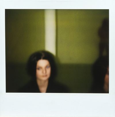 Photo documentation of performance VB11 (1995), Polaroid
