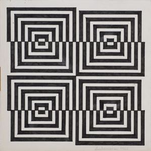 Dadamaino - Senza titolo, 1965
China e matita su car