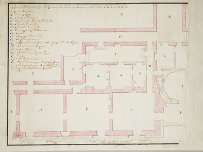 Bozzo Dell'aumentazione del Quartiere Detto del Principe Ferdinando nel Palazzo De Pitti di S. M....