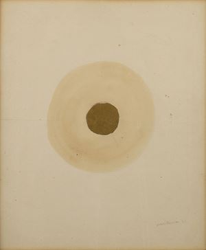 Ambiente spaziale, 1949
gouache su carta