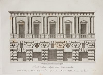 Opere Architettoniche di Raffaello Sanzio Ncise e Dichiarate Dall'architetto Carlo Pontani