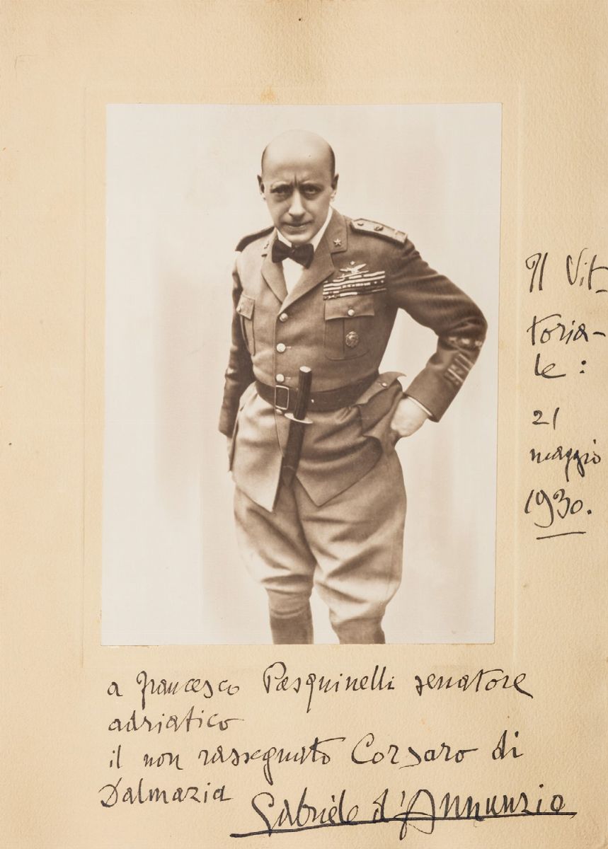 D'annunzio, Gabriele - Pasquinelli, Francesco - Album di Autografi