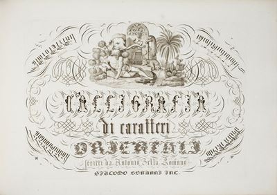 Calligrafia che Comprende le Norme Principali per Eseguire con Facilita Qualunque Specie di Carat...