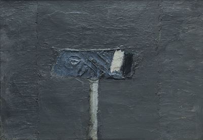 Senza titolo (1966), olio su tela