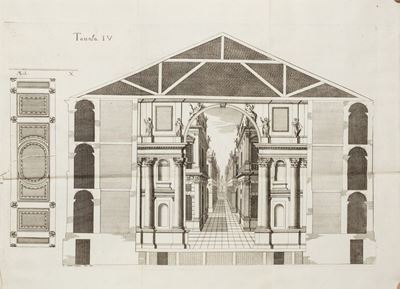 Idea di un Teatro nelle Principali Sue Parti Simile a' Teatri Antichi All'uso Moderno Accomodato