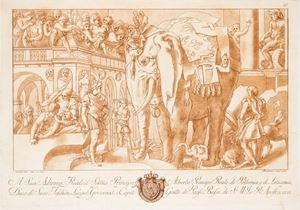 Scuola italiana o sia nuova raccolta di stampe a forma di disegni esistenti in vari gabinetti di Europa incisi da celebri maestri