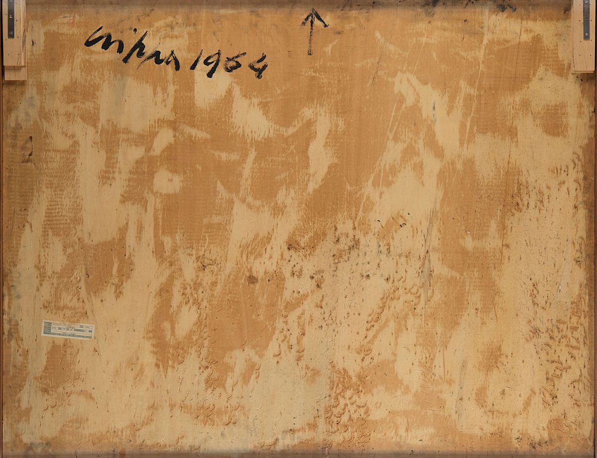 Roberto Crippa - Tempera e matita su tavola